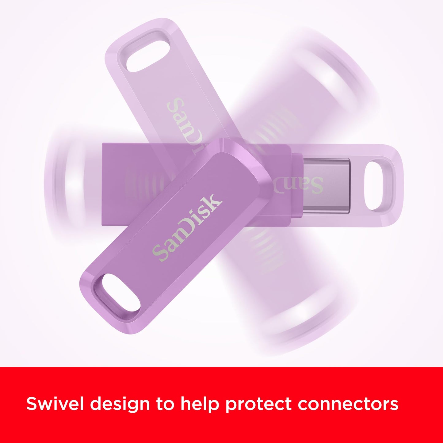 SanDisk 512GB Ultra Dual Drive Go USB Type-C Flash Drive - SDDDC3-512G-G46, Black