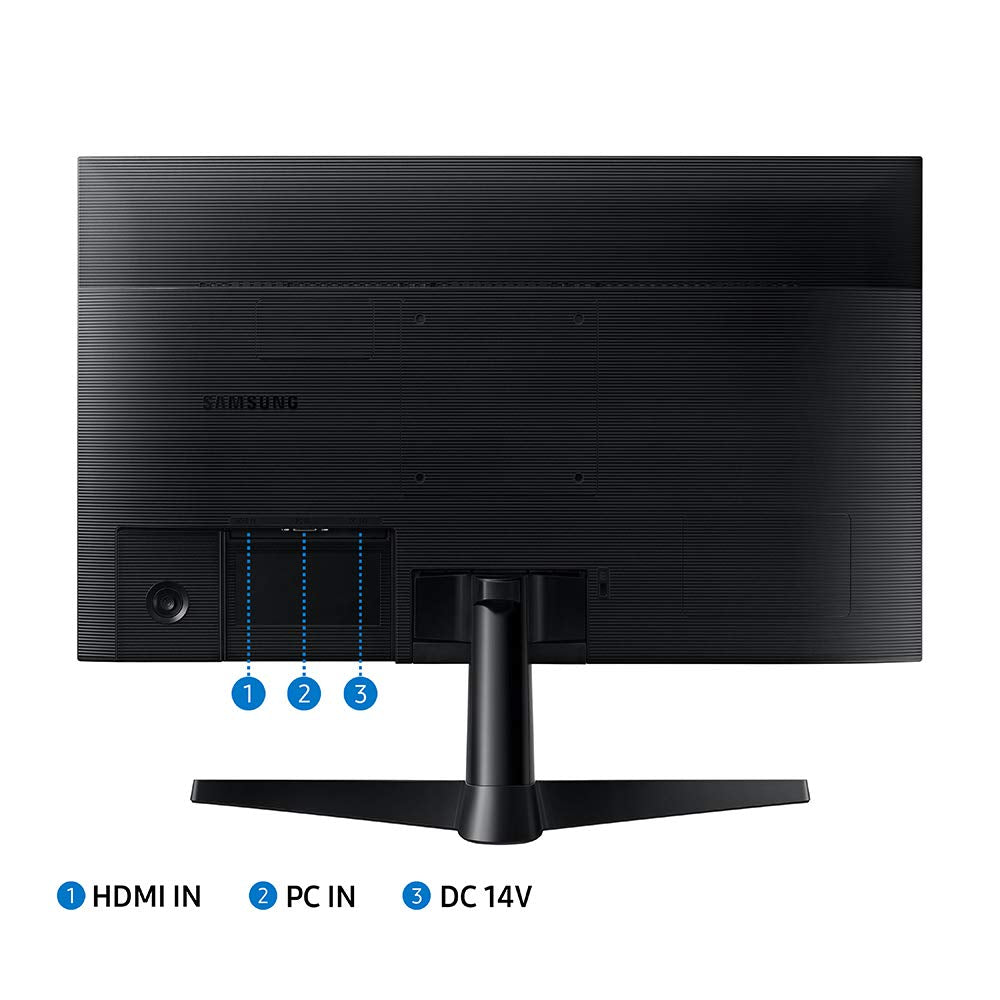 Samsung 27' T35F Series FHD 1080p Computer Monitor, 75Hz, IPS Panel, HDMI, VGA (D-Sub), AMD FreeSync, Wall Mountable, Game Mode, 3-Sided Border-Less, Eye Care, LF27T350FHNXZA