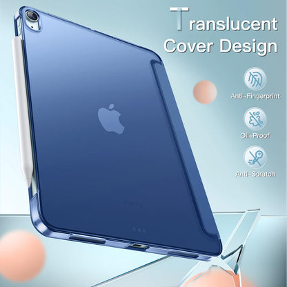 JETech Case ONLY for iPad Air 11-Inch M4/M3/M2 (2026/2025/2024), iPad Air 5/4 (2022/2020 5th/4th Generation 10.9-Inch), Slim Stand Hard Back Shell Cover with Auto Wake/Sleep (Starlight)