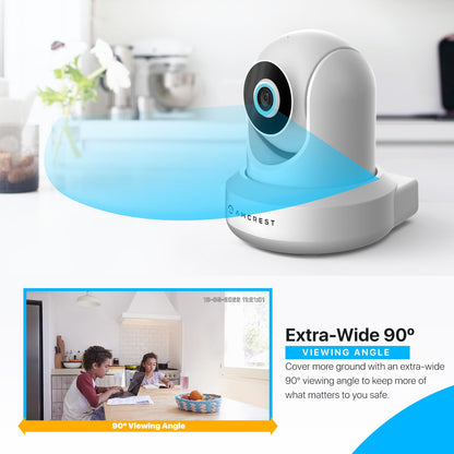 Amcrest ProHD 1080P WiFi 2MP (1920TVL) Indoor Pan/Tilt Security Wireless IP Camera IP2M-841B (Black)