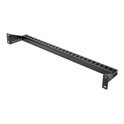 StarTech 10-Pack Horizontal Lacing Bar with 2in (5.1cm) Offset at 75 Degrees, Server Rack Cable Management, 19" Network Rack-Mount Cord Organizer, TAA