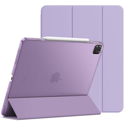 JETech Case for iPad Pro 12.9-Inch (2020/2018 Model, 4th/3rd Generation), Compatible with Pencil, Cover Auto Wake/Sleep (Black)