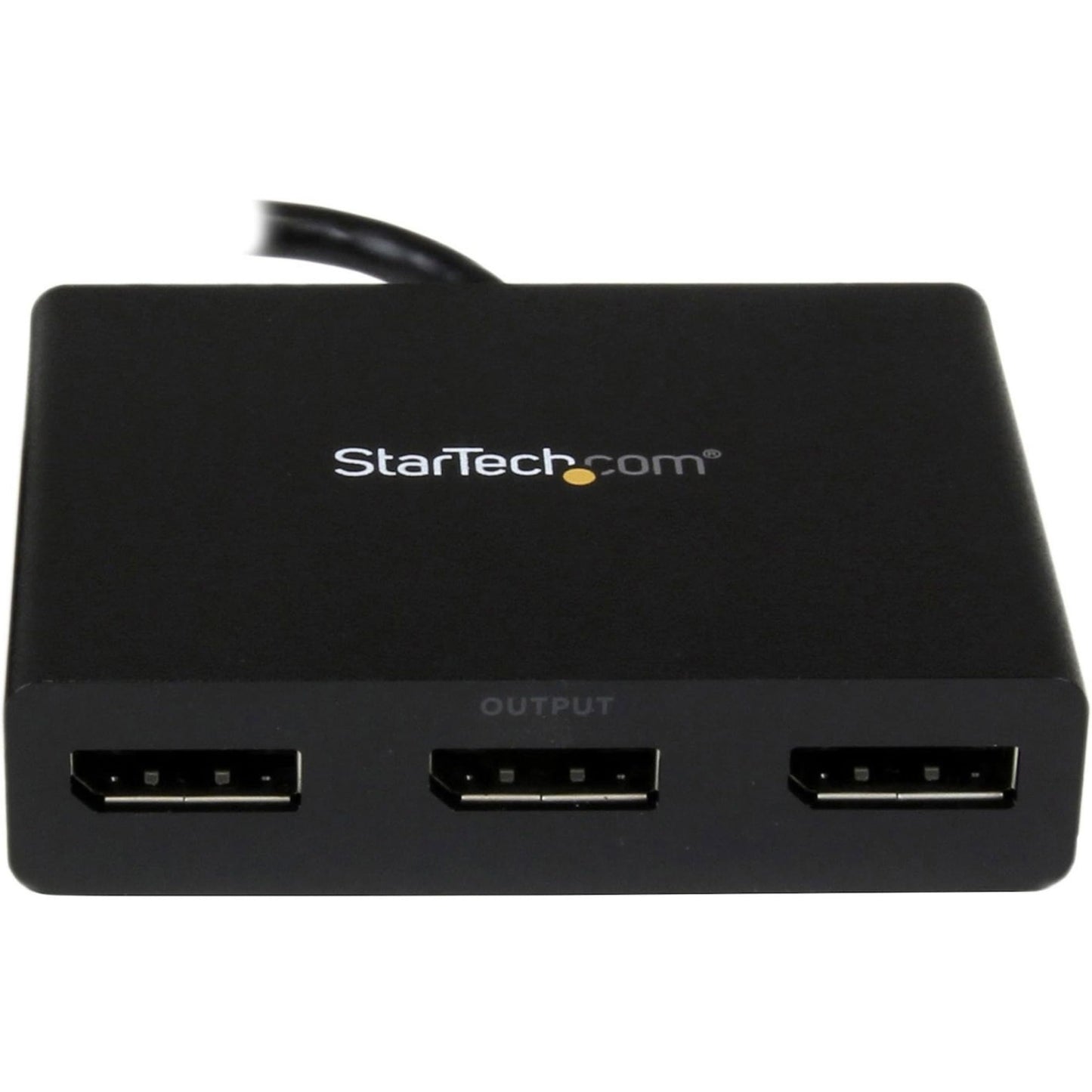 StarTech.com 3-Port DisplayPort 1.2 Splitter, DisplayPort to 3x DP Multi-Monitor Adapter, Dual 4K 30Hz and 1080p 60Hz Computer MST Hub, Windows Only (MSTDP123DP)