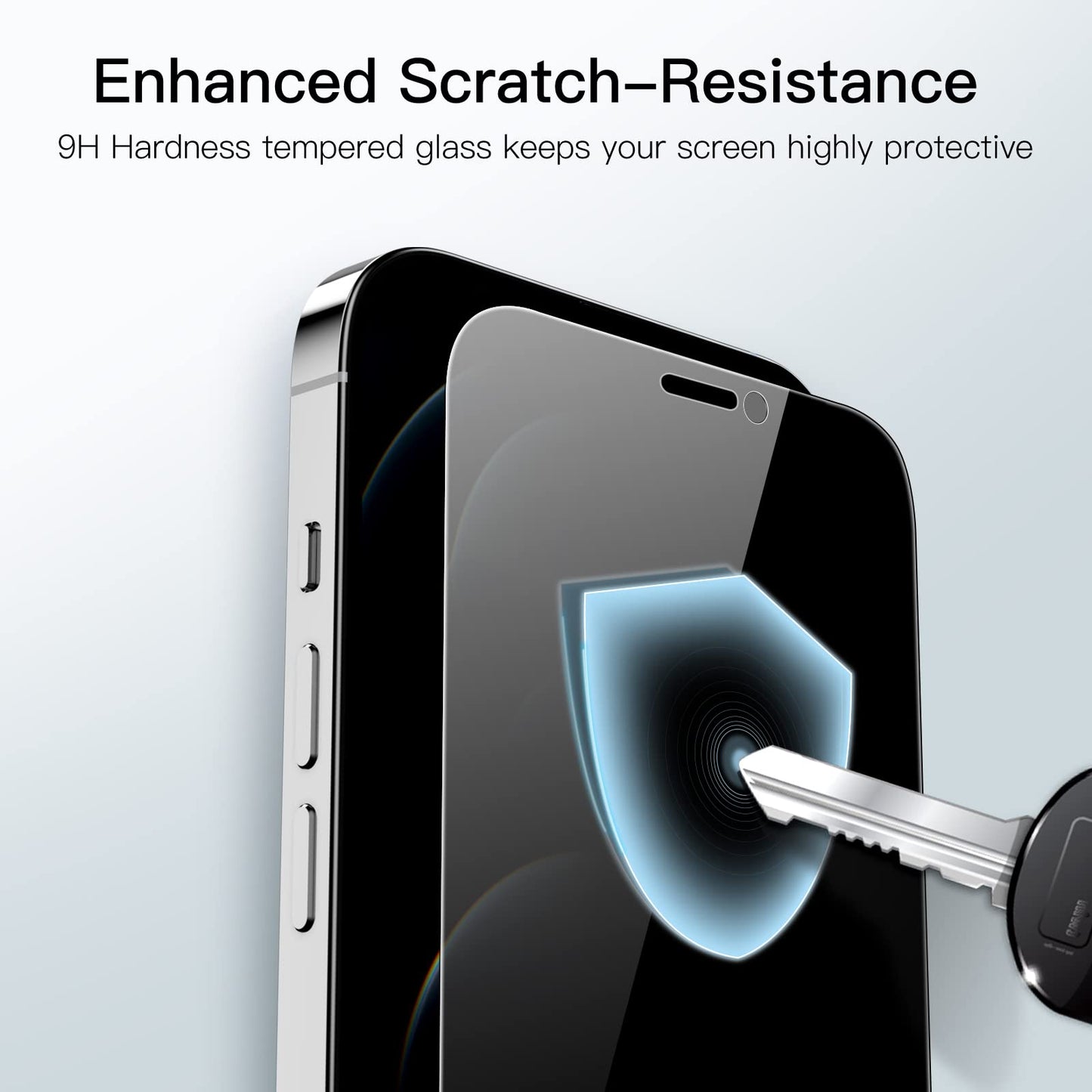 JETech Privacy Full Coverage Screen Protector for iPhone 14 Pro Max 6.7-Inch, Anti-Spy Tempered Glass Film, Edge to Edge Protection Case-Friendly, 2-Pack