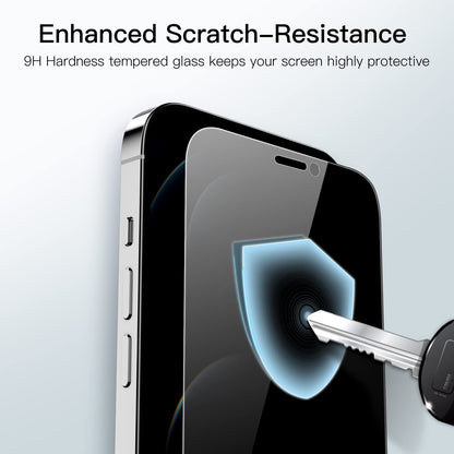 JETech Privacy Full Coverage Screen Protector for iPhone 14 Pro Max 6.7-Inch, Anti-Spy Tempered Glass Film, Edge to Edge Protection Case-Friendly, 2-Pack