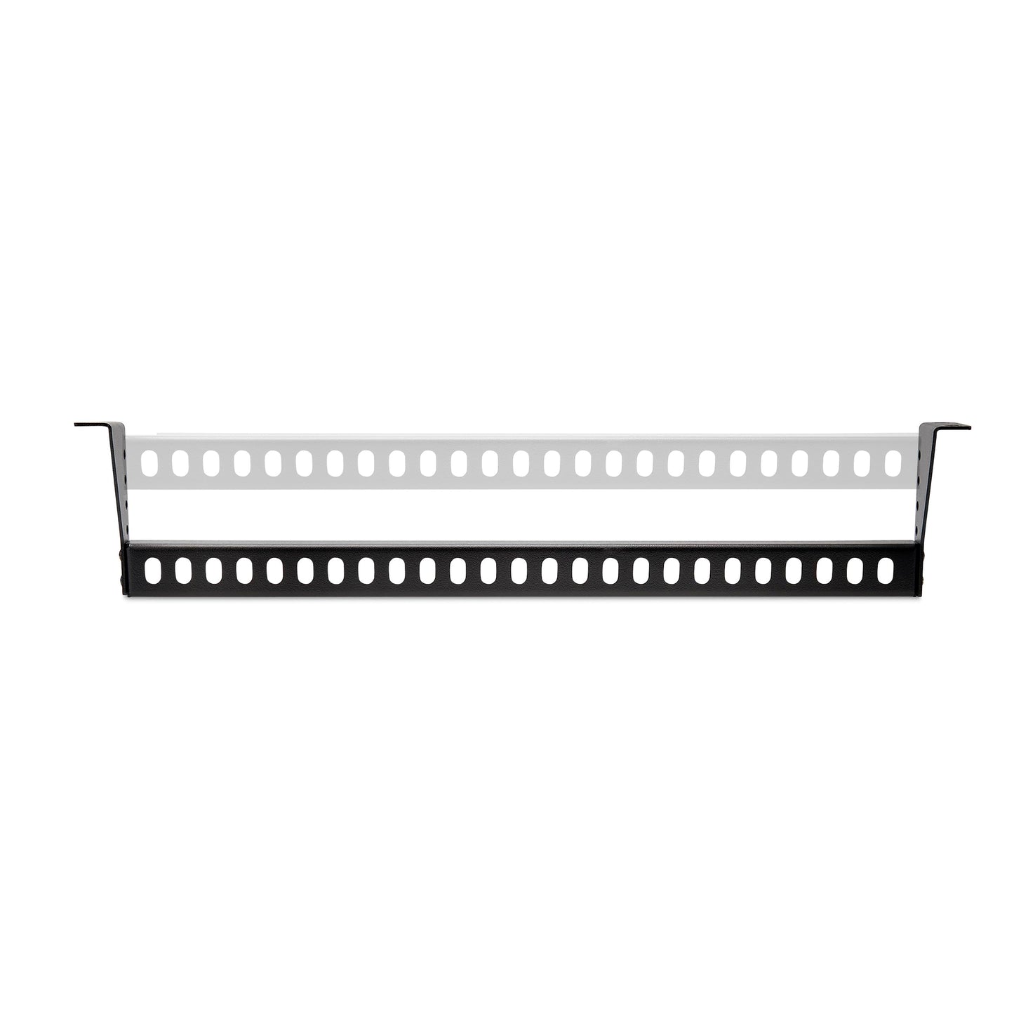 StarTech 10-Pack Horizontal Lacing Bar with 2in (5.1cm) Offset at 75 Degrees, Server Rack Cable Management, 19" Network Rack-Mount Cord Organizer, TAA