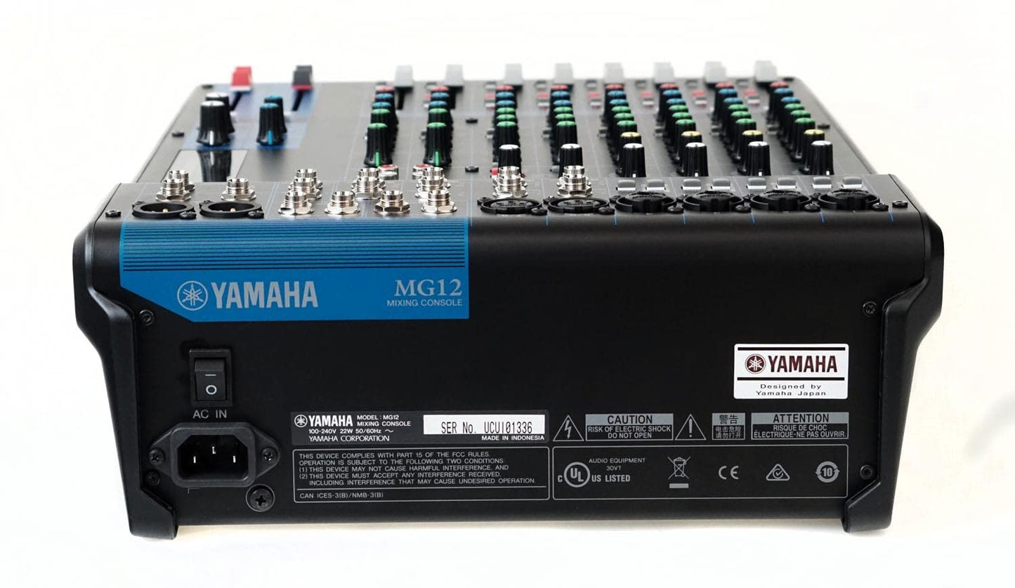 YAMAHA MG10XU 10-Input Stereo Mixer with Effects