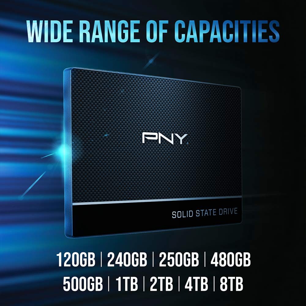 PNY CS900 250GB 2.5" SATA III Internal SSD