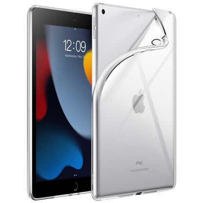 JETech Case for iPad Pro 11-Inch 2022/2021/2020 Model (4th/3rd/2nd Generation), Soft TPU Transparent Slim Shockproof Tablet Cover, Support Pencil 2nd Charging (Clear)