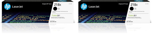 HP 218X High-Yield Toner Cartridge 4-Pack (Black, Cyan, Magenta, Yellow) | Compatible Color LaserJet Pro 3201 & MFP 3301 Series Printers | W2180XQ1 Combo Pack