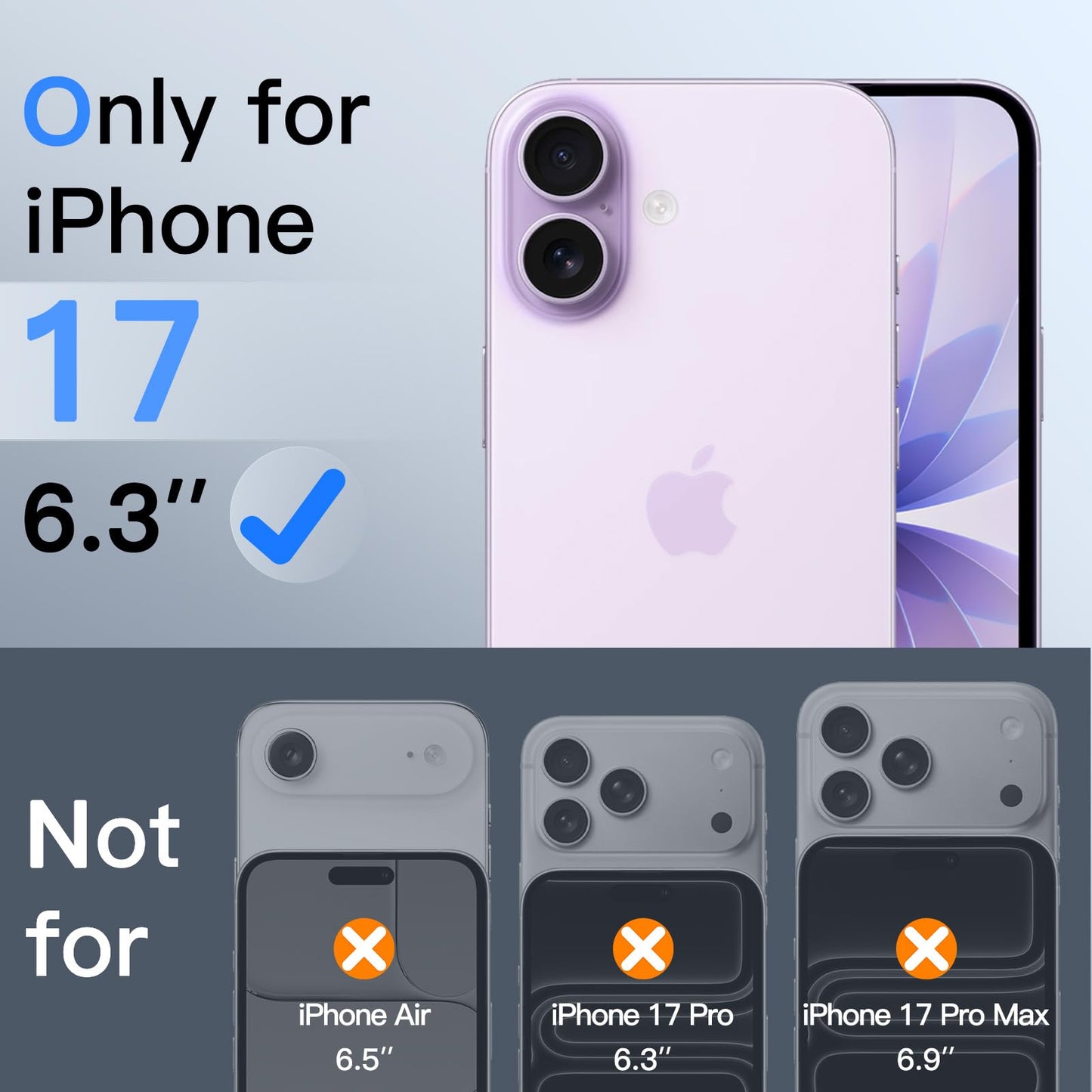 JETech Privacy Screen Protector for iPhone 15 6.1-Inch, Anti-Spy Tempered Glass Film with Easy Installation Tool, 2-Pack