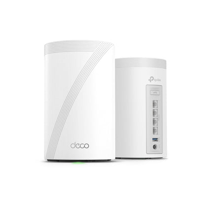 TP-Link Deco XE75 AXE5400 Tri-Band WiFi 6E Mesh System - Covers up to 5500 Sq.Ft, Replaces WiFi Router and Extender, AI-Driven Mesh, 6GHz Band, 2-Pack