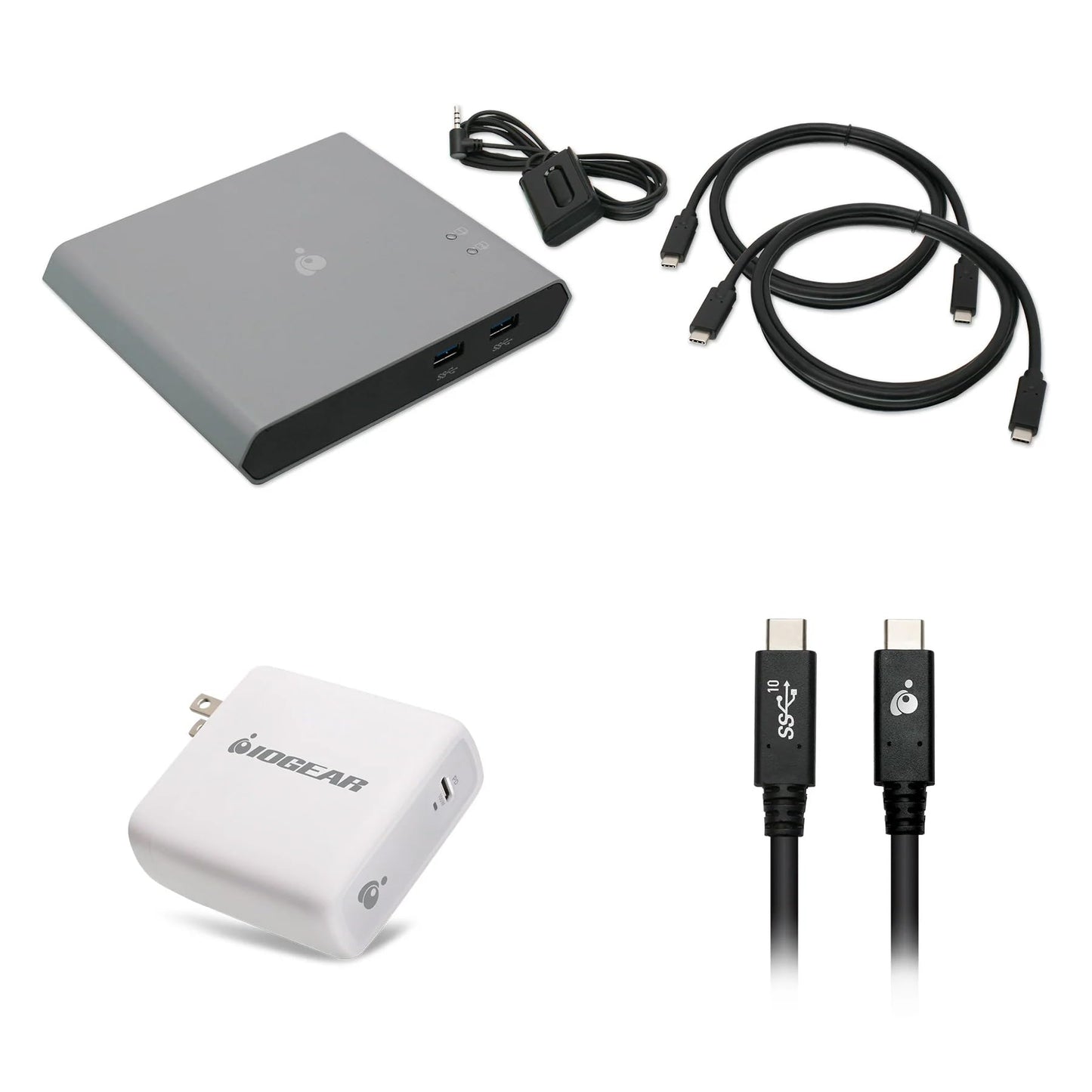 IOGEAR 2-Port USB HDMI Cabled KVM Switch - 1920 x 1200 60Hz - Hotkey or Remote Button Switch - 2.1 Stereo - USB 2.0 Mouse Port Can Be Used As USB Hub and USB Peripheral Sharing - Mac / Win - GCS62HU