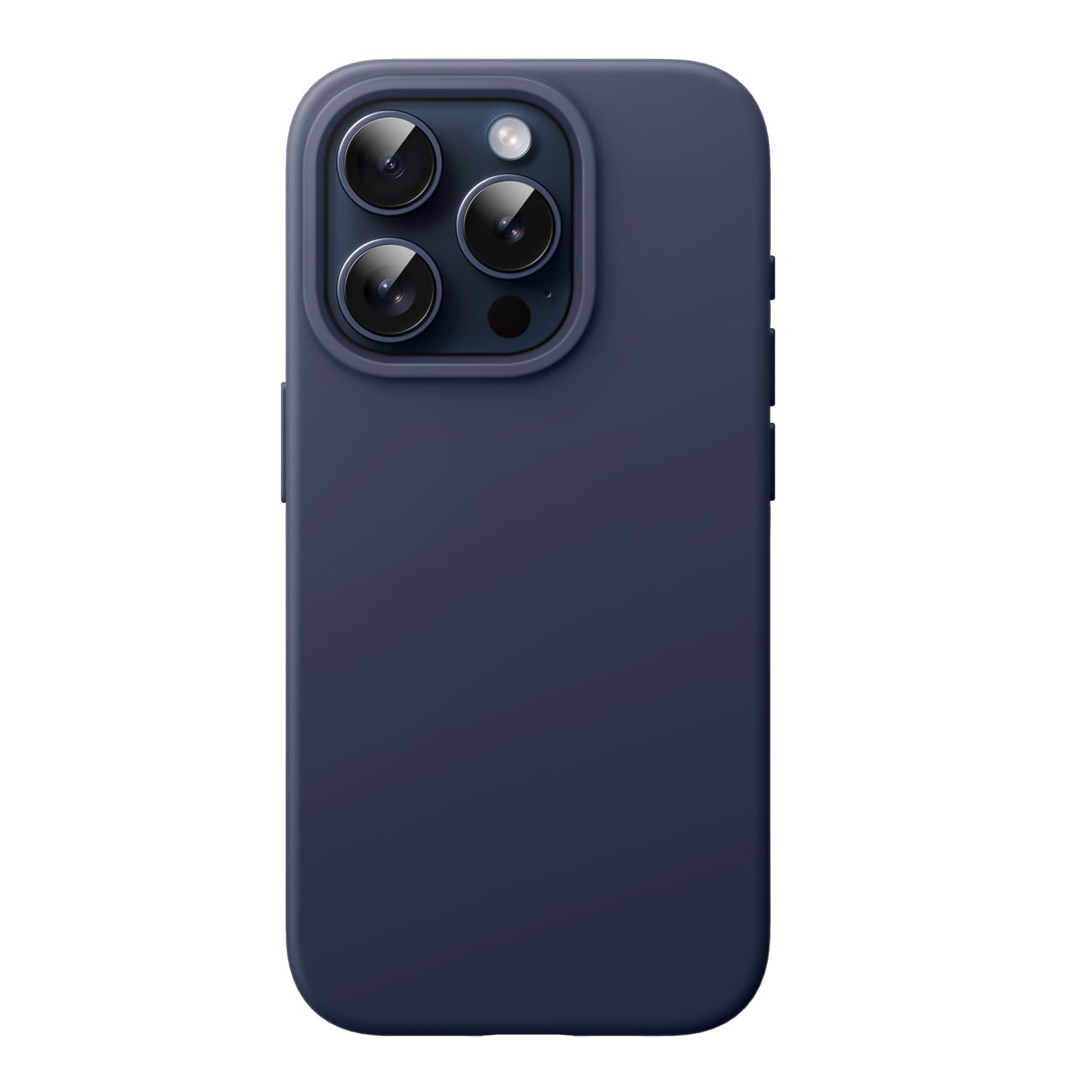 JETech Silicone Case for iPhone 15 Pro Max 6.7-Inch, Silky-Soft Touch Full-Body Protective Phone Case, Shockproof Cover (Black)