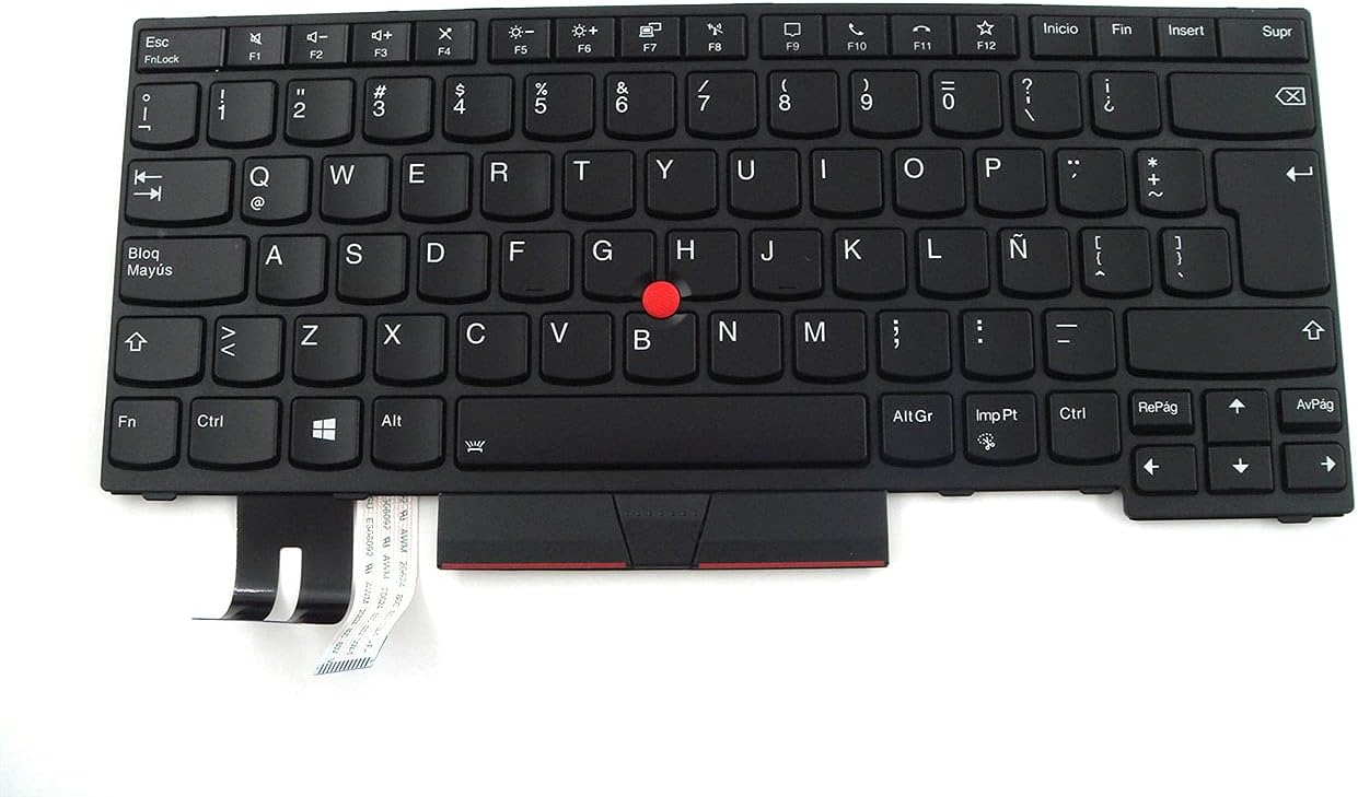 Parts for Lenovo ThinkPad T14 P14S Gen 1 2 Keyboard Latin Spanish LAS Backlit 14.0 inch 5N20V44051