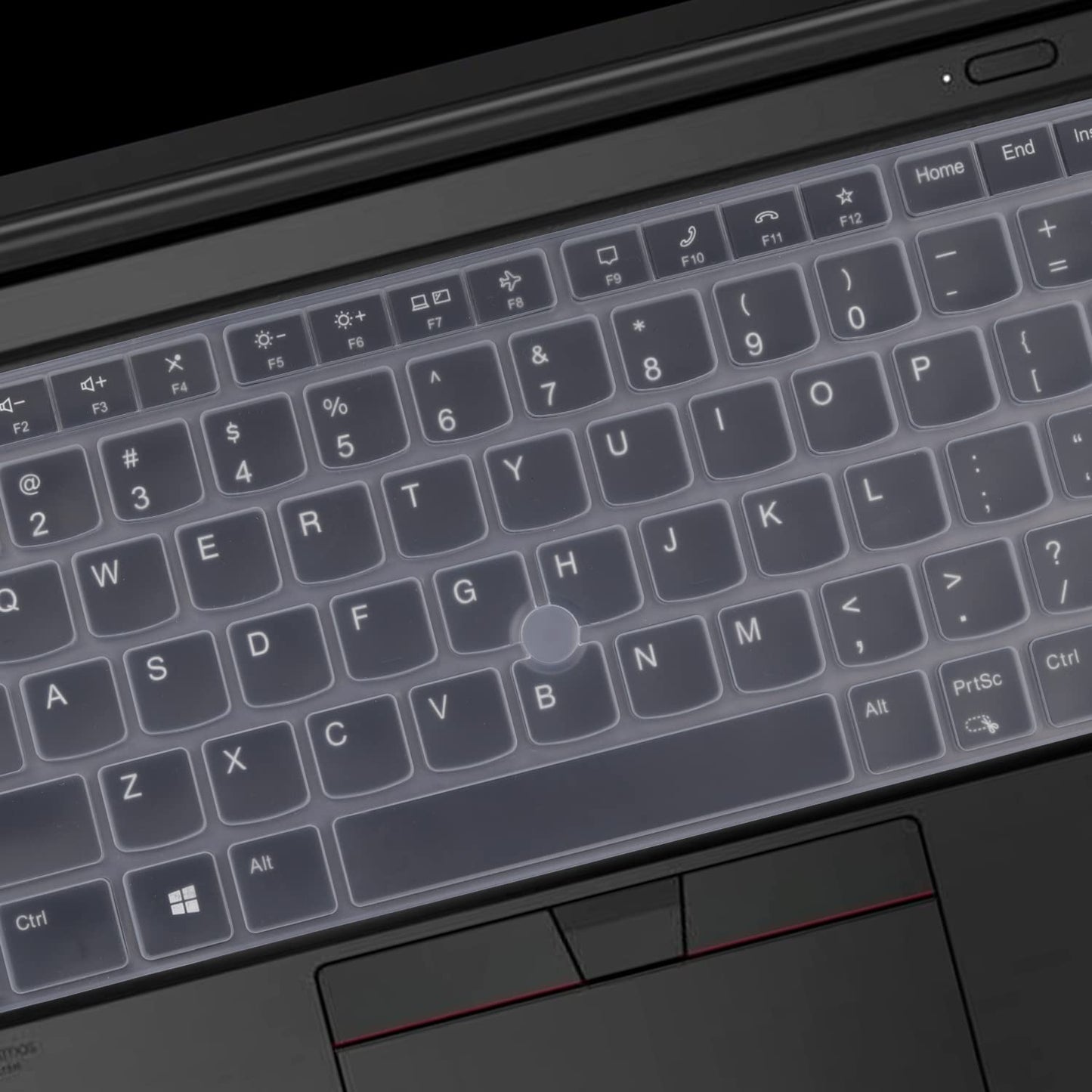 Keyboard Cover for Lenovo Thinkpad x1 Carbon Gen 11/10 14", ThinkPad X1 Yoga Gen 8/7, ThinkPad T14 T14s L14 P14s Gen 4/3, Thinkpad E14 Gen 6/5 (Not Fit T14 L14 P14s Gen 6/5/3/2/1, E14 Gen 7)-Black