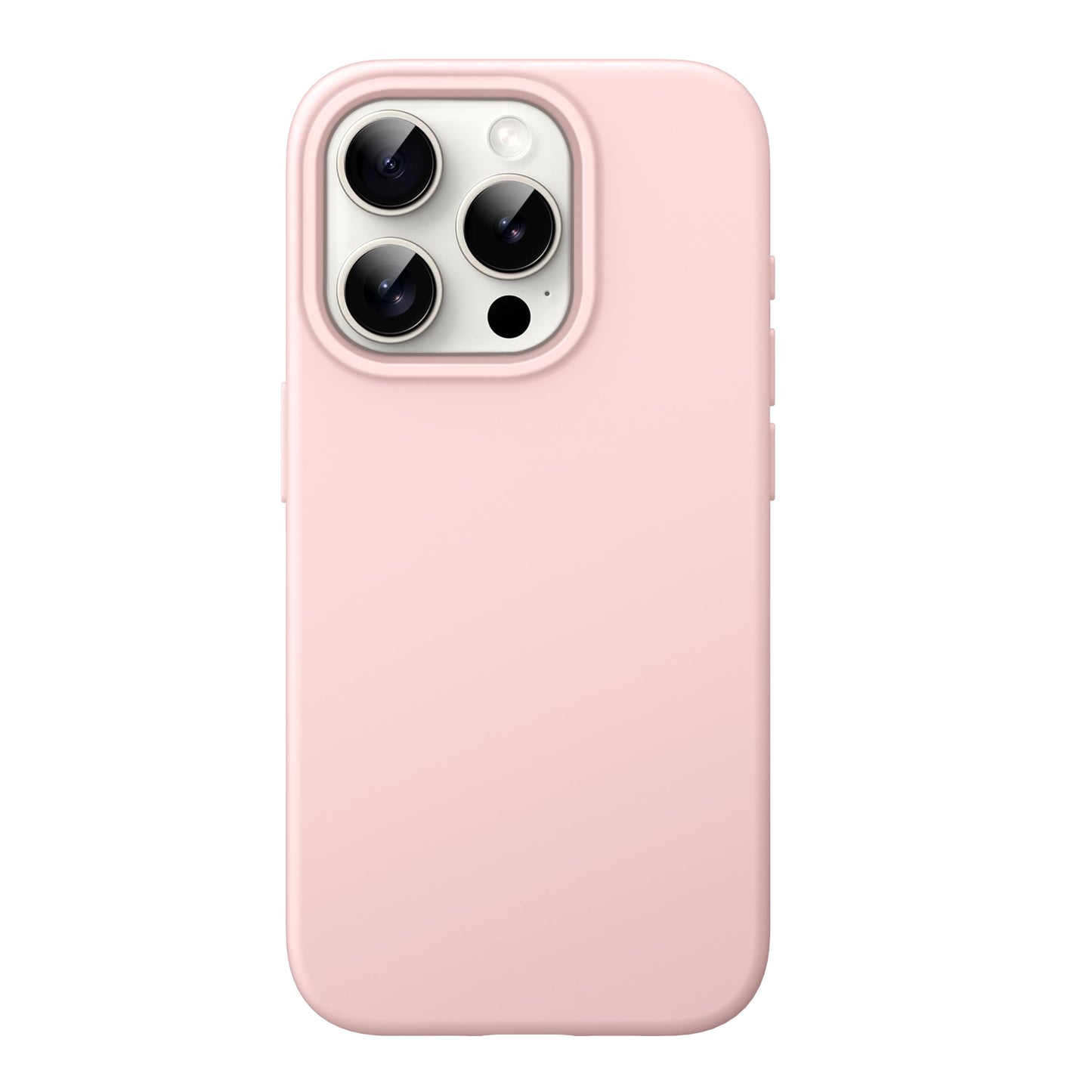 JETech Silicone Case for iPhone 15 Pro Max 6.7-Inch, Silky-Soft Touch Full-Body Protective Phone Case, Shockproof Cover (Black)