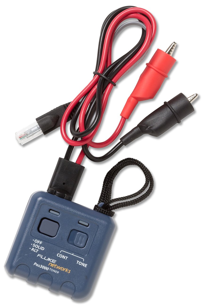 Fluke Networks 26000900 Pro3000 Tone Generator and Probe Kit with SmartTone Technology