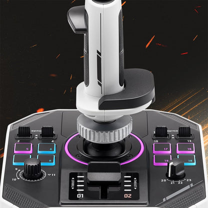 Thrustmaster Sol-R2 HOSAS Dual Flight Joysticks - Hall Effect Technology, 88 Buttons Space Sim Joystick for Flight Simulator - Compatible with PC