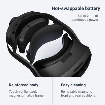 HTC Vive Focus Vision — Mixed Reality and PC VR Headset + Controllers — Consumer Edition