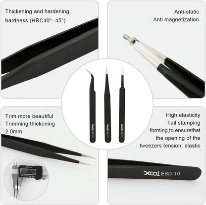 Professional Computer Repair Tool Kit, Precision Laptop Screwdriver Kit, XOOL 80 in 1 Electronics Repair Tool with 56 Magnetic Bits, Compatible for Macbook, iPhone, Game Console, Tablet