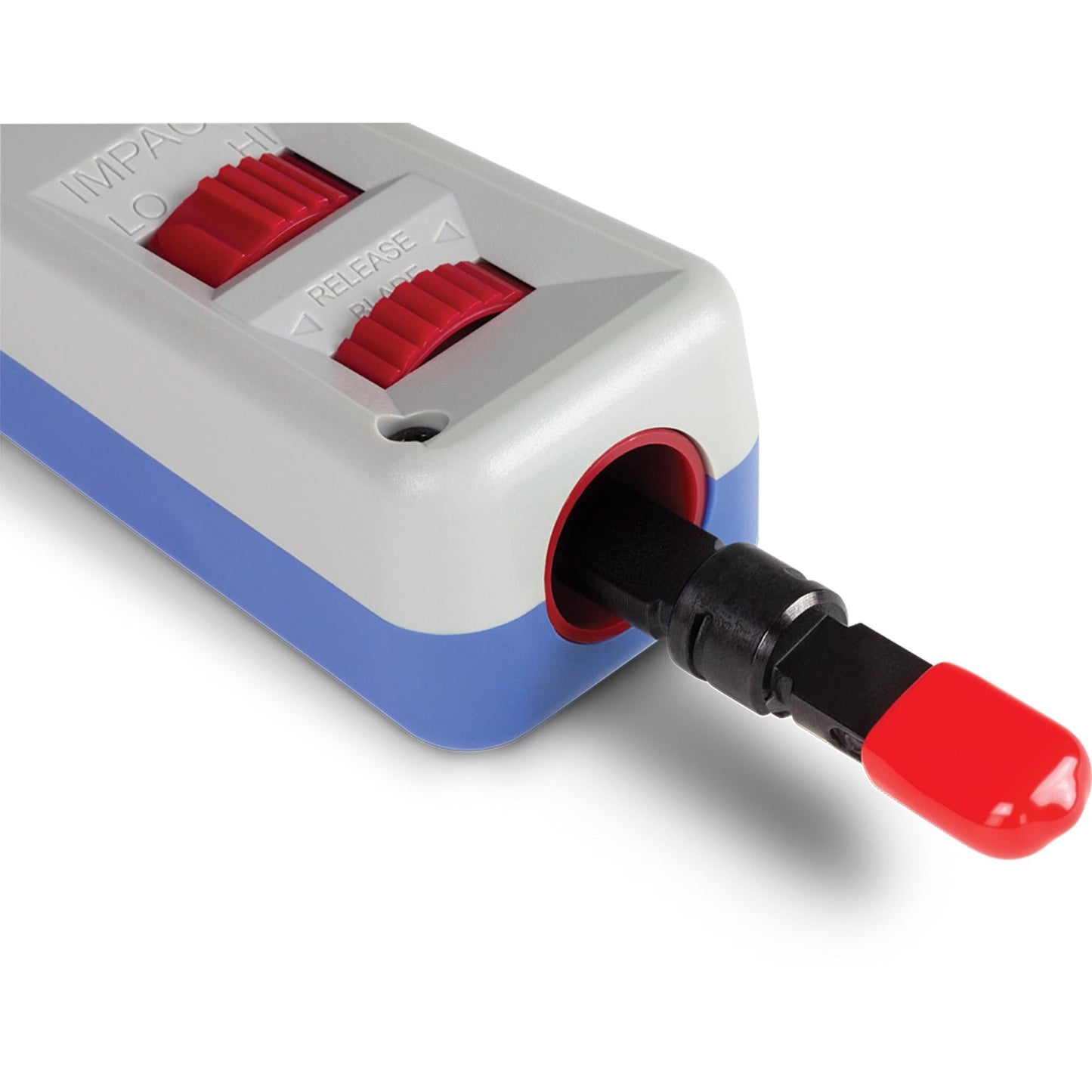 TRENDnet Punch Down Tool With 110 And Krone Blade, Insert & Cut Terminations In One Operation, Precision Blades Are Interchangeable & Reversible, Network Punch Tool, Grey, TC-PDT