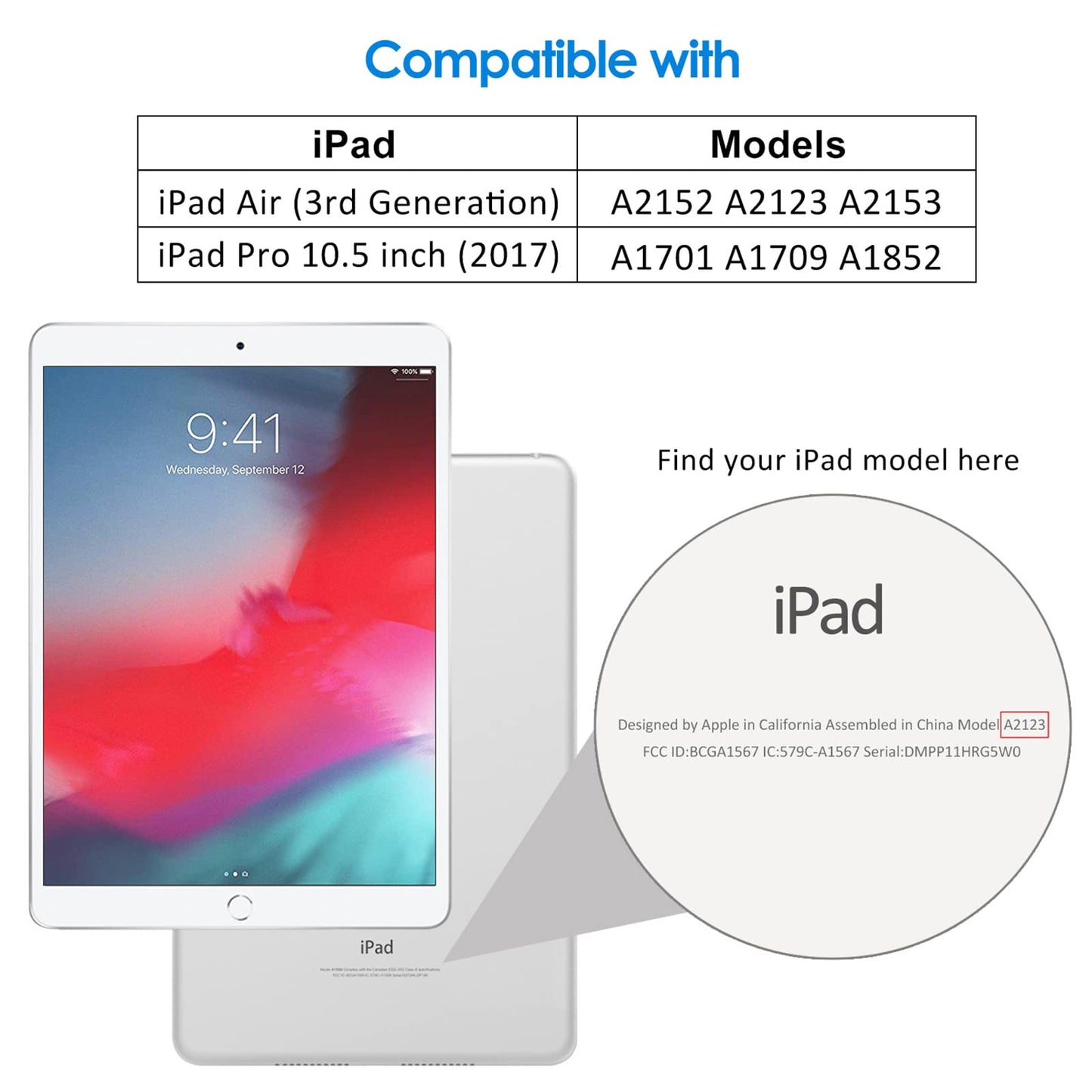 JETech Screen Protector for iPad (10.2-Inch, 2021/2020/2019 Model, 9/8/7 Generation), Tempered Glass Film, 1-Pack