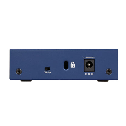 NETGEAR 5-Port Gigabit Ethernet Unmanaged Switch (GS105NA) - Desktop or Wall Mount