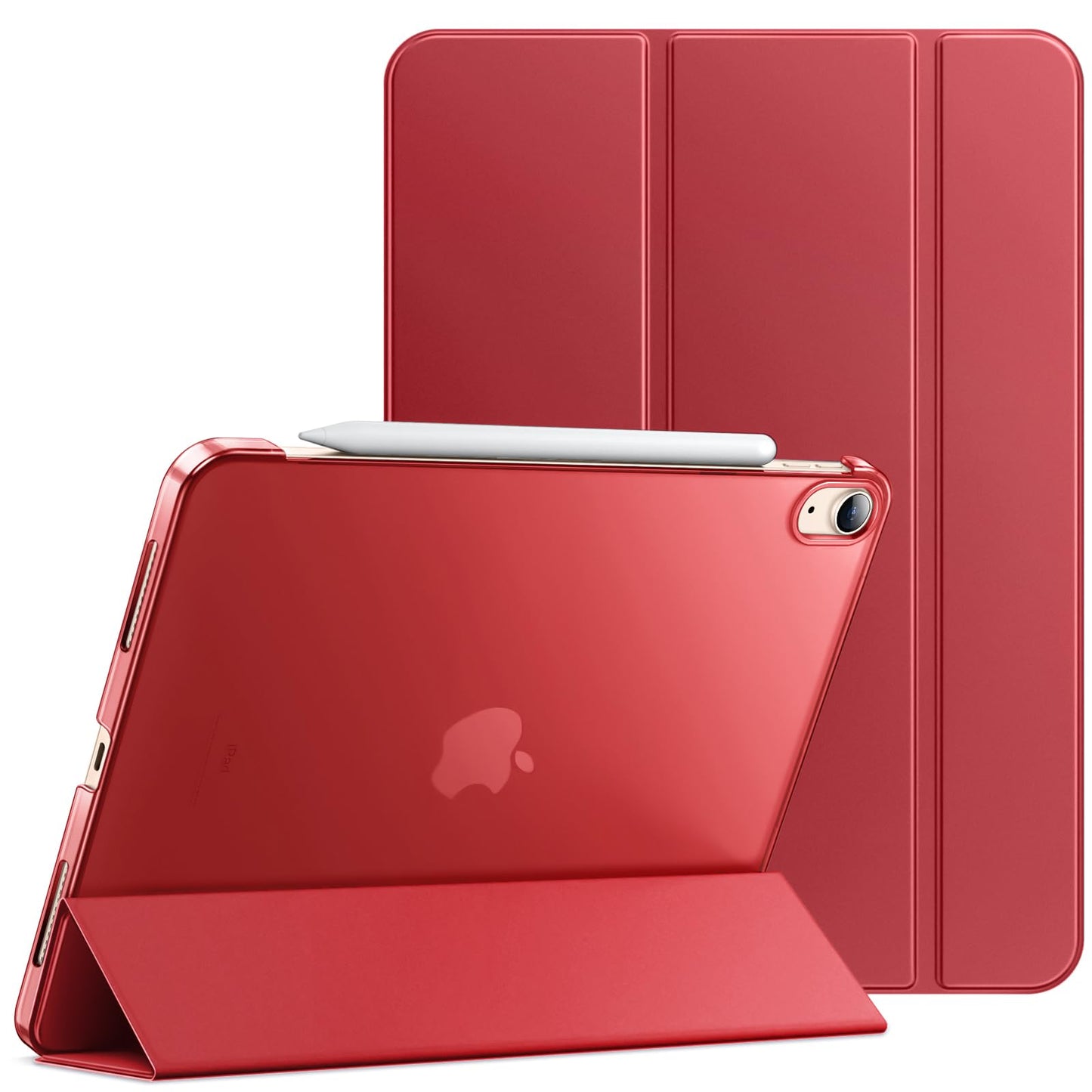 JETech Case ONLY for iPad Air 11-Inch M4/M3/M2 (2026/2025/2024), iPad Air 5/4 (2022/2020 5th/4th Generation 10.9-Inch), Slim Stand Hard Back Shell Cover with Auto Wake/Sleep (Starlight)