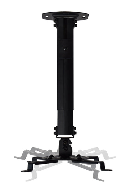 VIVO Universal Extending Ceiling Projector Mount, Height Adjustable Projection, White, MOUNT-VP02W