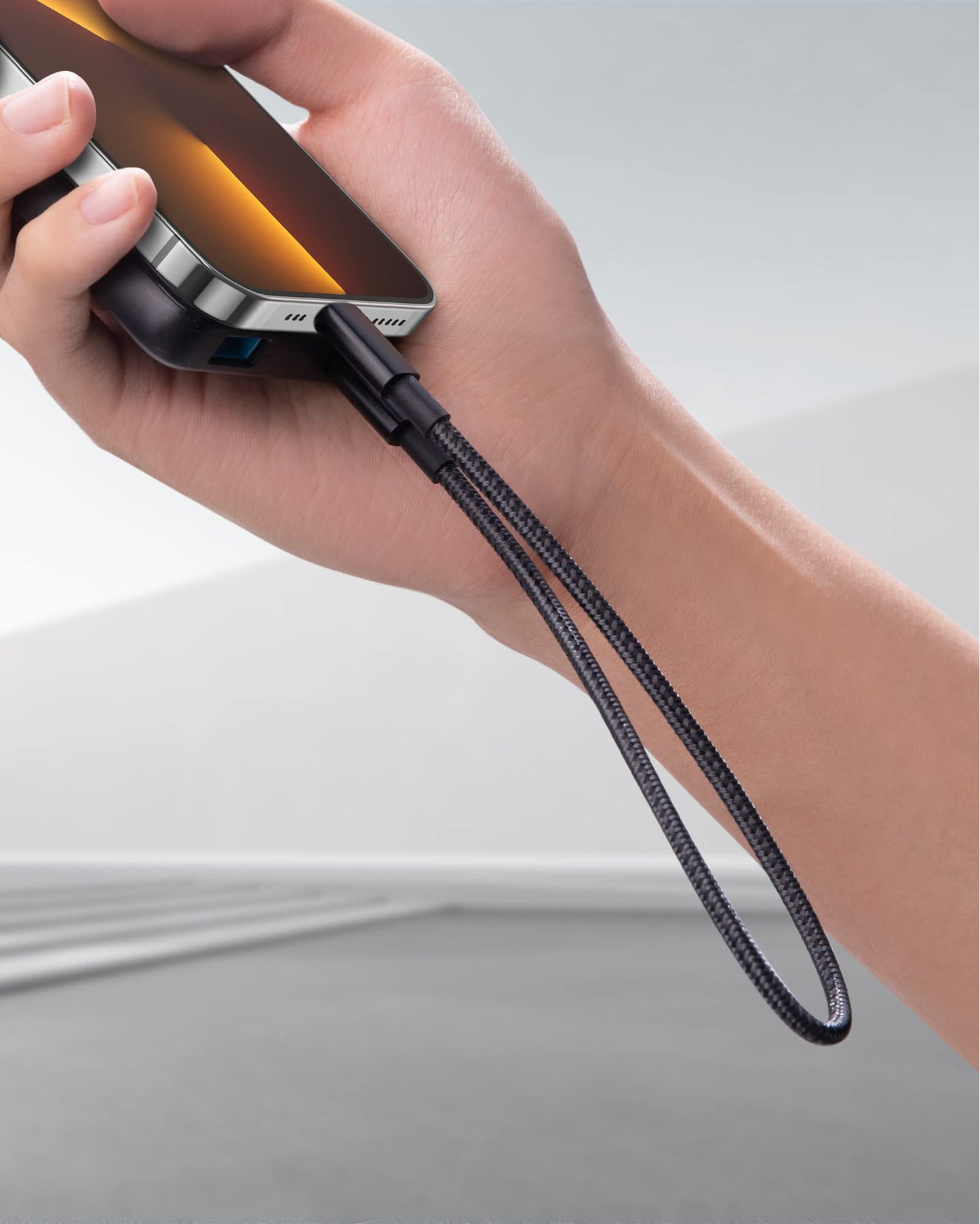 Anker New Nylon USB C to Lightning Cable, Apple MFi Certified for iPhone 14 Series, and More (6FT, Black)