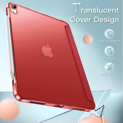 JETech Case ONLY for iPad Air 11-Inch M4/M3/M2 (2026/2025/2024), iPad Air 5/4 (2022/2020 5th/4th Generation 10.9-Inch), Slim Stand Hard Back Shell Cover with Auto Wake/Sleep (Starlight)