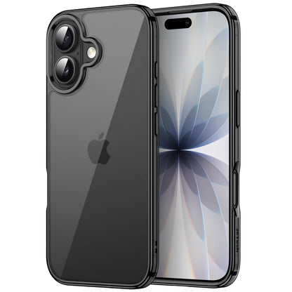 JETech Case for iPhone 17 Pro Max 6.9-Inch, Non-Yellowing Shockproof Phone Bumper Cover, Anti-Scratch Clear Back (Clear)