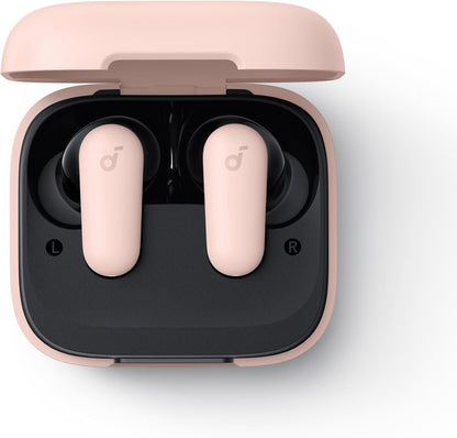 Soundcore P30i by Anker Noise Cancelling Earbuds, Strong and Smart Noise Cancelling, Powerful Bass, 45H Playtime, 2-in-1 Case and Phone Stand, IP54, Wireless Earbuds, Bluetooth 5.4 (Black)