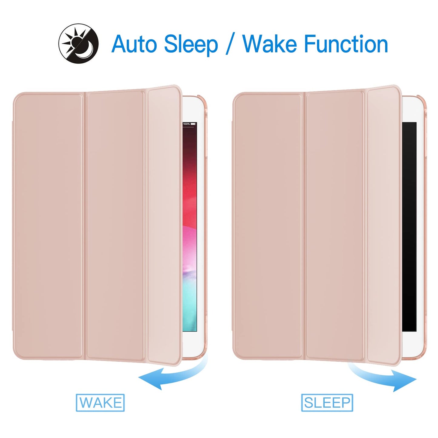 JETech Case for iPad mini 5 (2019 Model 5th Generation), Smart Cover with Auto Sleep/Wake (Black)