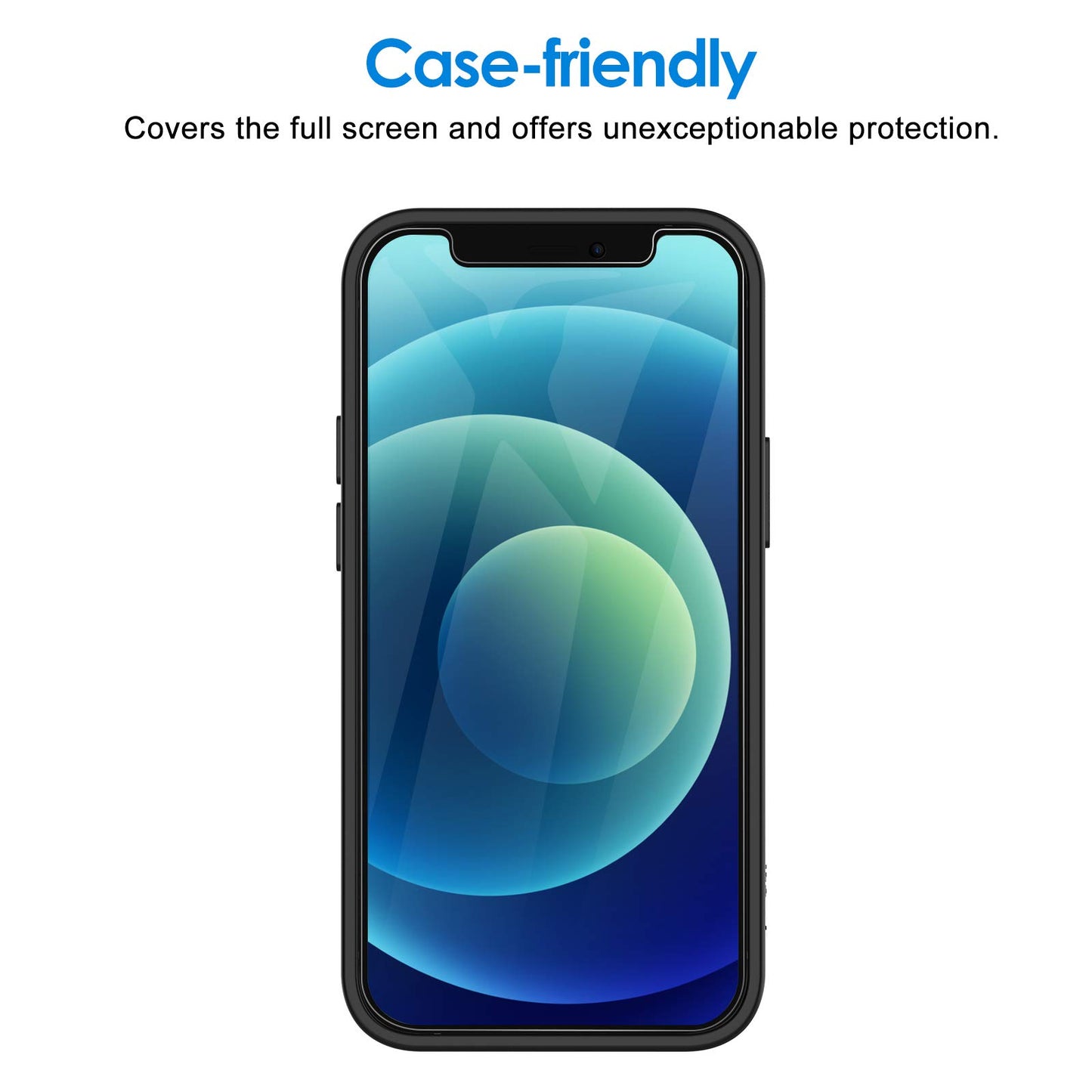 JETech Privacy Screen Protector for iPhone 17e (2026) / iPhone 16e / iPhone 13/13 Pro, Anti Spy Tempered Glass Film, 6.1-Inch Display, 2-Pack