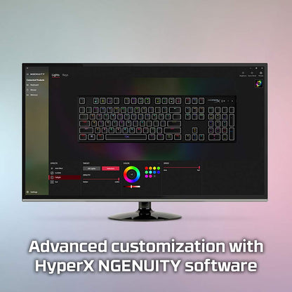 HyperX Alloy Origins 65 - Mechanical Gaming Keyboard – Compact 65% Form Factor - Linear Red Switch - Double Shot PBT Keycaps - RGB LED Backlit - NGENUITY Software Compatible,Black