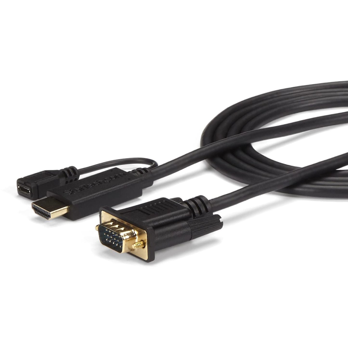 StarTech.com 1080p 60Hz HDMI to VGA High Speed Display Adapter - Active HDMI to VGA (Male to Female) Video Converter for Laptop/PC/Monitor (HD2VGAE2)