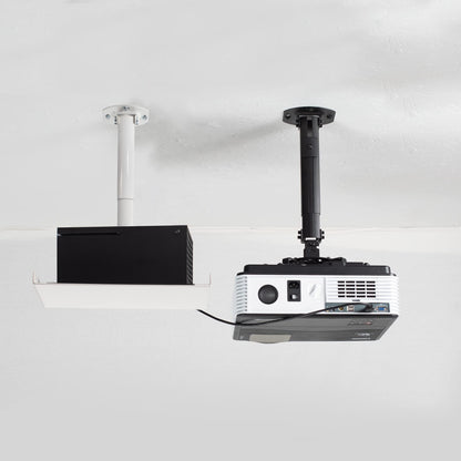 VIVO Universal Extending Ceiling Projector Mount, Height Adjustable Projection, White, MOUNT-VP02W