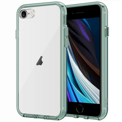 JETech Case for iPhone SE 3/2 (2022/2020 Edition), iPhone 8 and iPhone 7, 4.7-Inch, Non-Yellowing Shockproof Phone Bumper Cover, Anti-Scratch Clear Back (Clear)