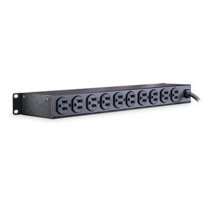 CyberPower CPS1215RMS Surge Protector, 120V/15A, 12 Outlets, 15 ft Power Cord, 1U Rackmount