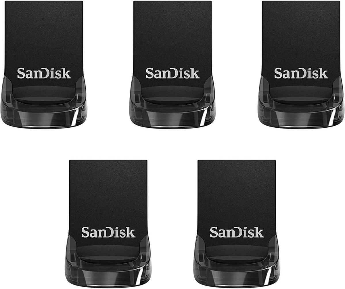 SANDISK 128GB Ultra Fit, USB-A Flash Drive, Up to 130MB/s Read Speeds