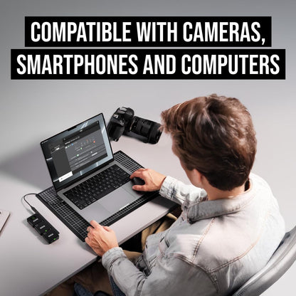 RØDE Wireless GO II Ultra-compact Dual-channel Wireless Microphone System with Built-in Microphones, On-board Recording and 200m Range for Filmmaking, Interviews and Content Creation