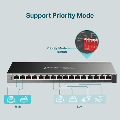TP-Link TL-SG108S-M2 | 8-Port Multi-Gigabit 2.5G Ethernet Switch | Unmanaged Network Switch | Ethernet Splitter | Plug & Play | Desktop/Wall Mount | Silent Operation