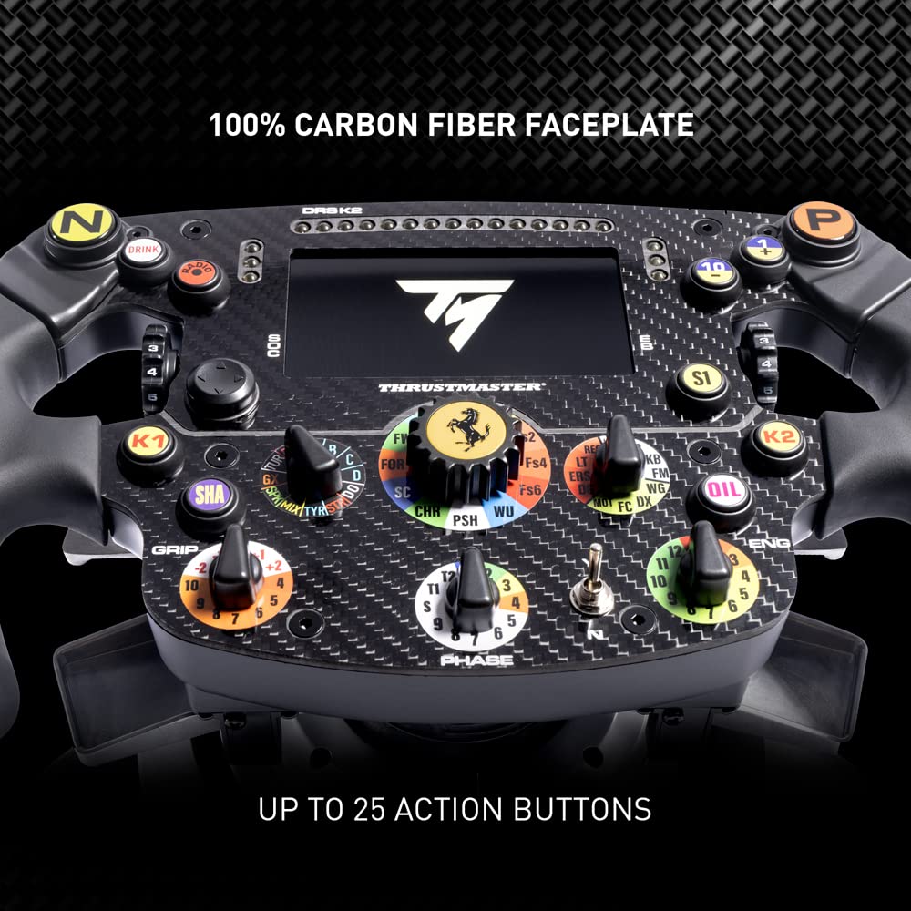 Thrustmaster Ferrari SF 1000 Edition Formula Wheel Add On (compatible w/ PS5, PS5 Pro, PS4, XBOX Series X/S, One, PC)