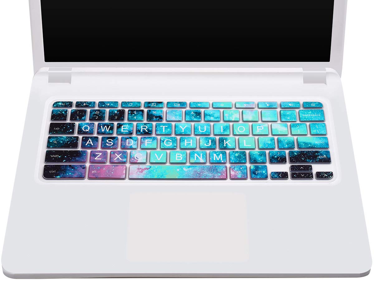 CaseBuy Keyboard Cover for Acer Chromebook Spin 311 R11 511 512 CP311 C738T CB512 /Chromebook Spin 13 713 CP713 CB5-312T/Acer Chromebook 14 314 514/Chromebook 15 CB3 CB5 CP315 CB515, Blue Star