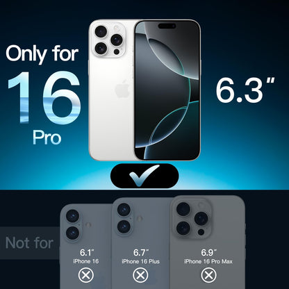 JETech Full Coverage Screen Protector for iPhone 17e (2026) / iPhone 16e, 9H Tempered Glass Film, Case-Friendly, HD Clear, 6.1-Inch Display, 3-Pack