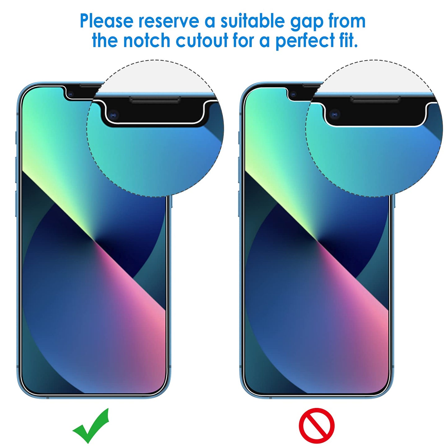 JETech Screen Protector for iPhone 17e (2026) / iPhone 16e / iPhone 14, Tempered Glass Film, 6.1-Inch Display, 3-Pack