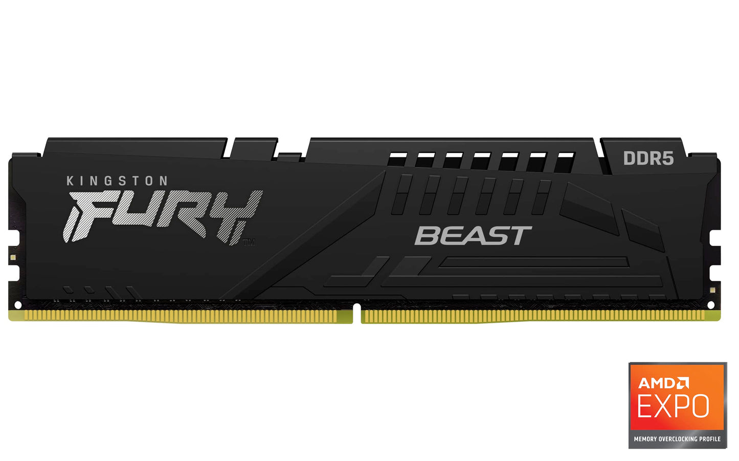 Kingston Fury Beast 32GB (2x16GB) 6000MT/s DDR5 CL36 Desktop Memory Kit of 2 | AMD Expo | KF560C36BBEK2-32
