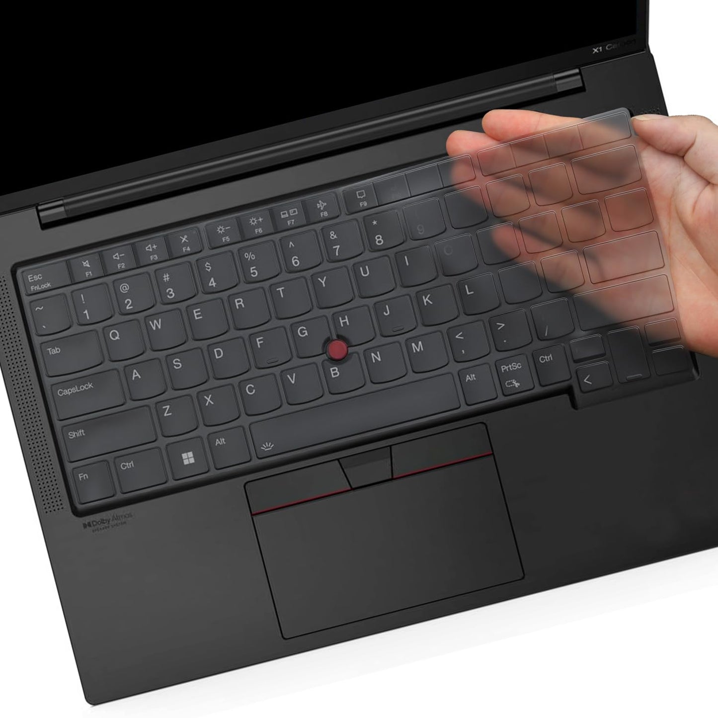 Keyboard Cover for Lenovo Thinkpad x1 Carbon Gen 11/10 14", ThinkPad T14 T14s L14 P14s Gen 4/Gen 3, ThinkPad X1 Yoga Gen 8/7, ThinkPad E14 Gen 6/5 (Not Fit T14 L14 P14s Gen 6/5/2/1, E14 Gen 7/4/3)
